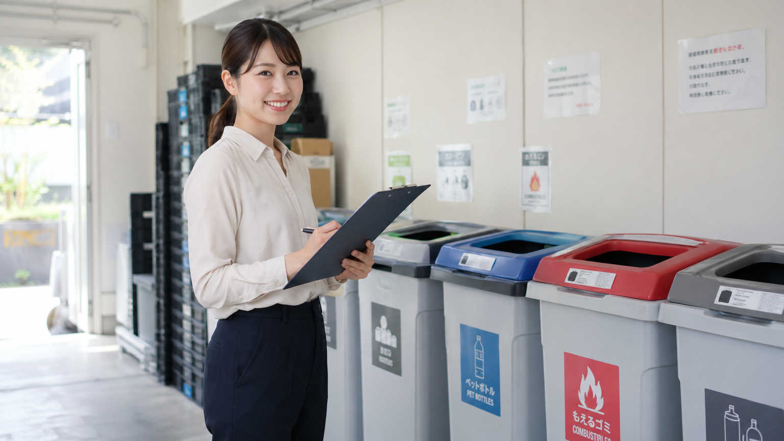 先進企業が実際に取り組んでいる廃棄物管理の具体的な手順